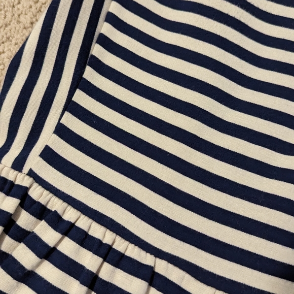 Madewell women's xs striped afternoon crew dress with pockets!! - Picture 5 of 11